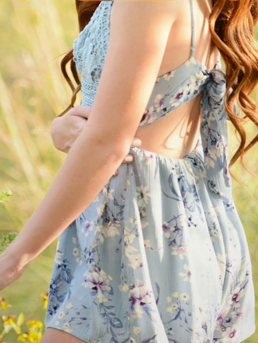 Light Blue romper